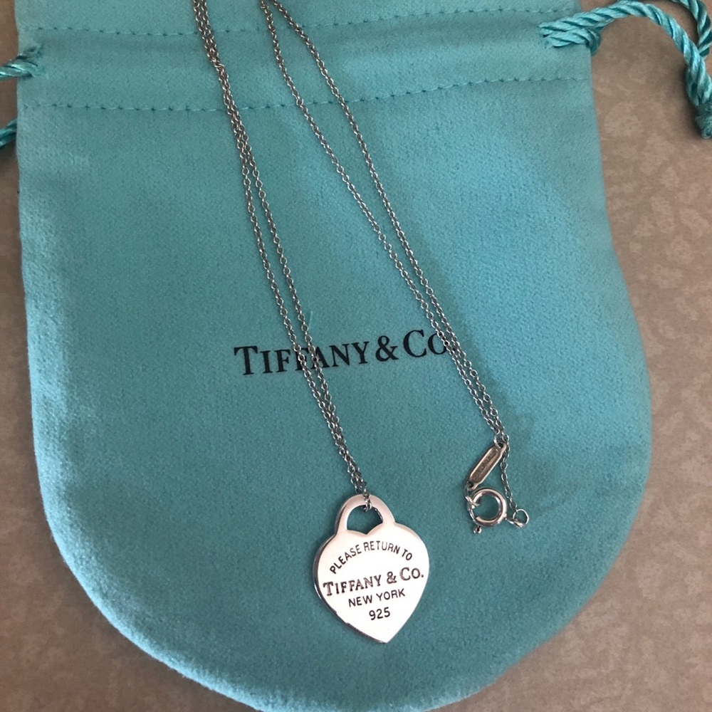 Authentic Return to Tiffany Heart Necklace